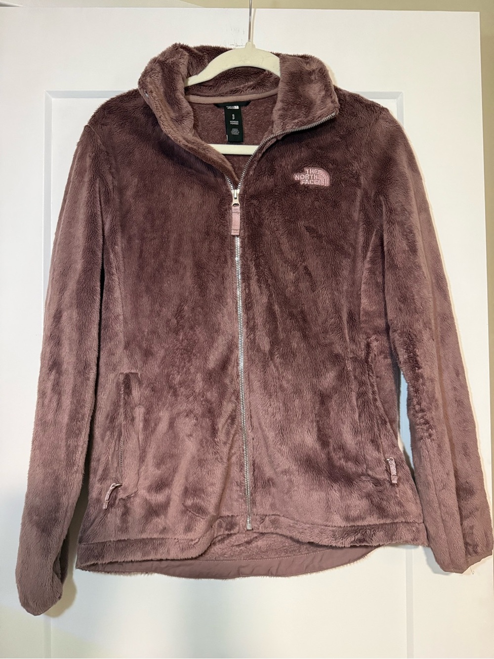 The North Face Women's Plush Full-Zip Teddy Jacket - Mauve